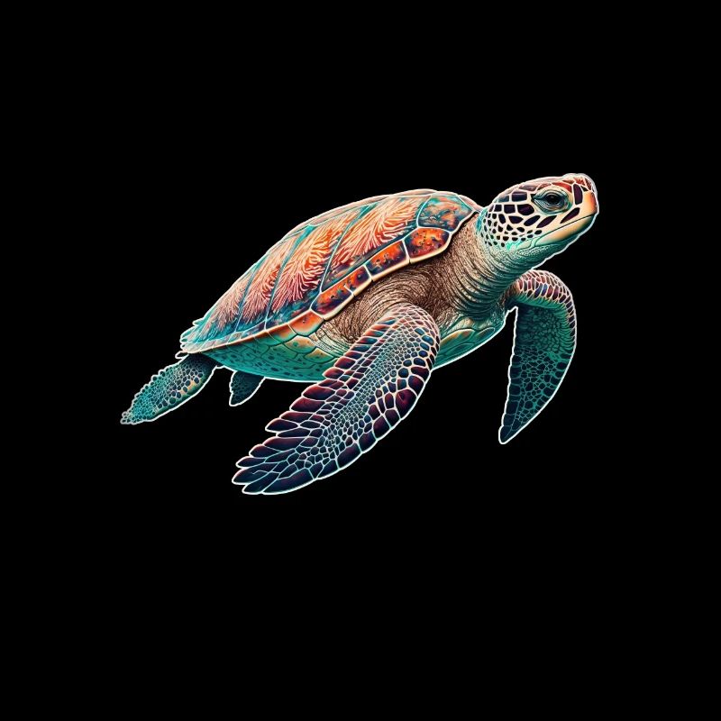 Turtle - Turtle - Diving - Sea