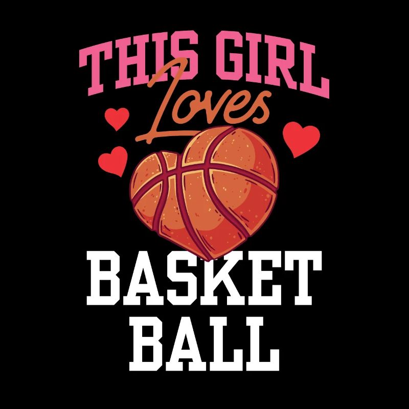Cette fille aime les joueurs de basket-ball