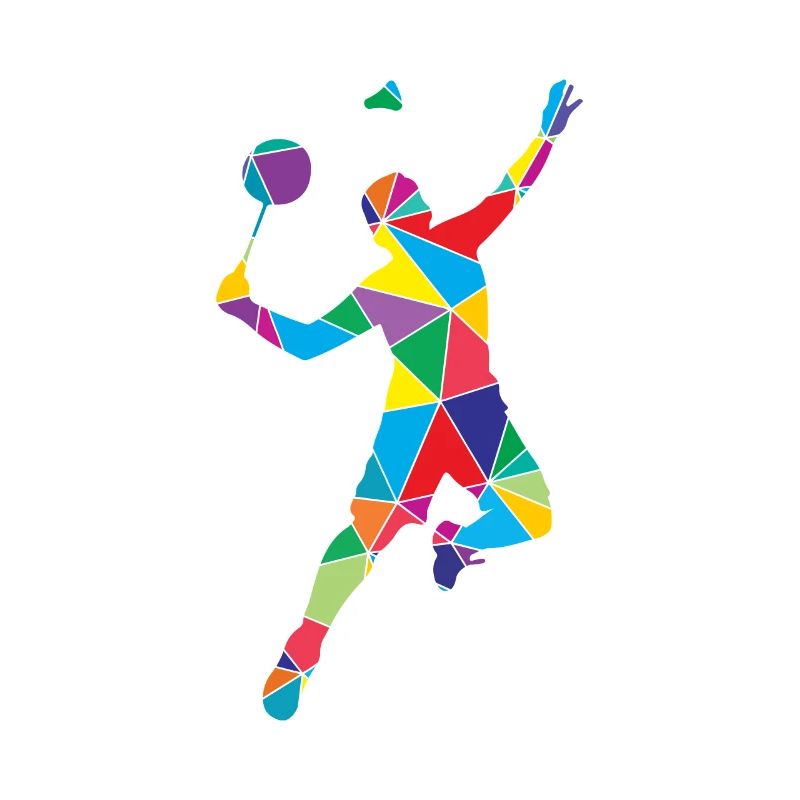 Basse Poly Federball Polygon Badminton