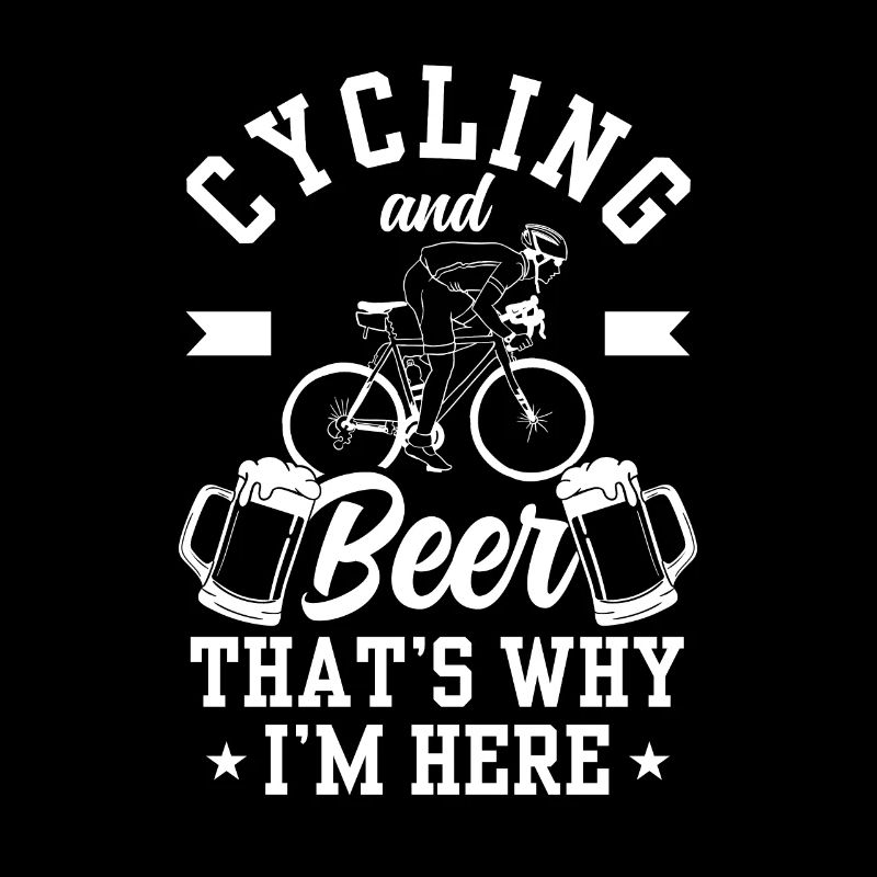 Le vélo et la bière, c’est pourquoi je fais du vélo ici