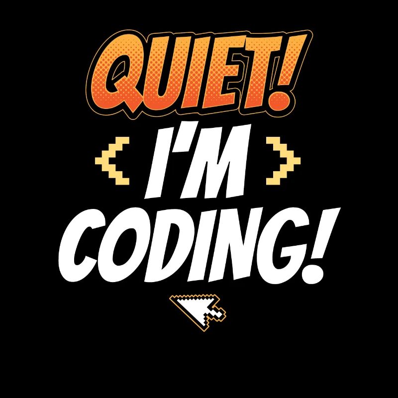 Leise Ich Programmiere Coding Coder Programmieren