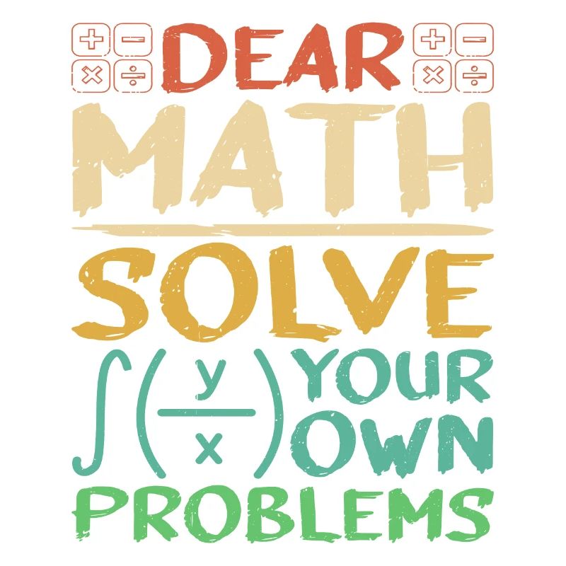 Dear Math, Solve Your Own Problems 3