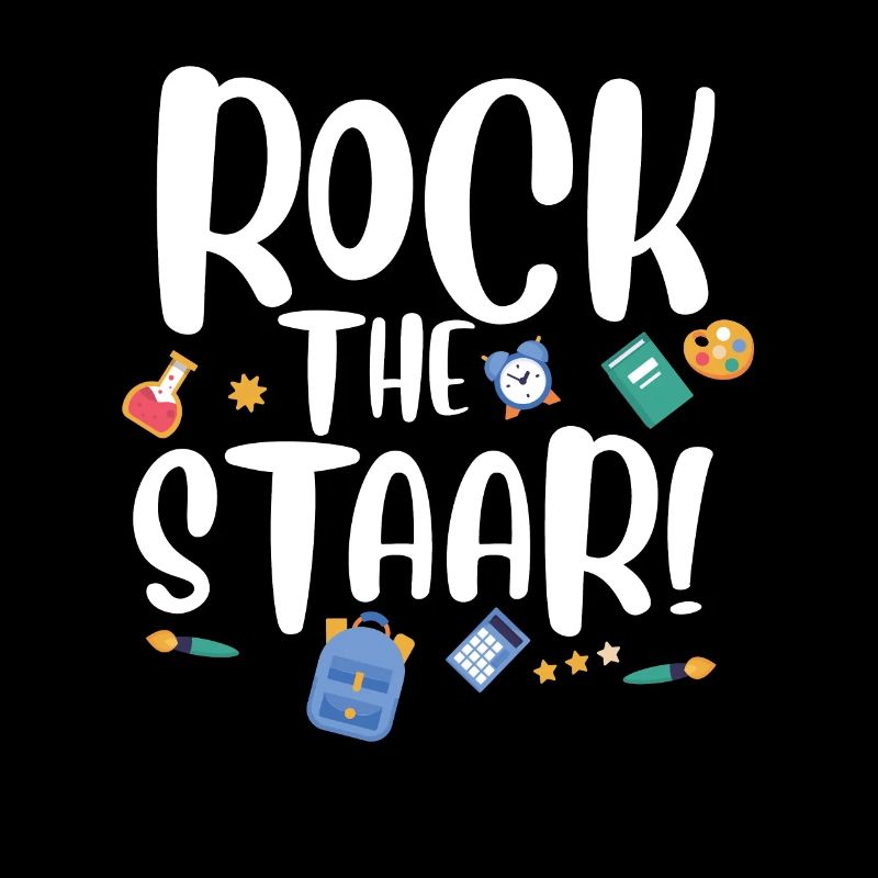 Rock the Staar Funny Testing Day Pun test Day