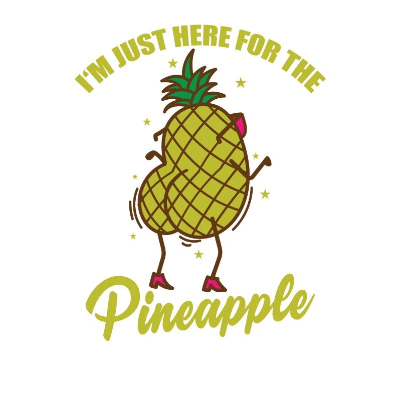 Je suis juste ici pour le fruit de l’ananas
