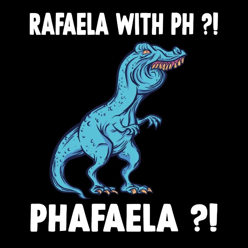 Raphaela T-Rex Dinosaur Meme Dino Trex Nom