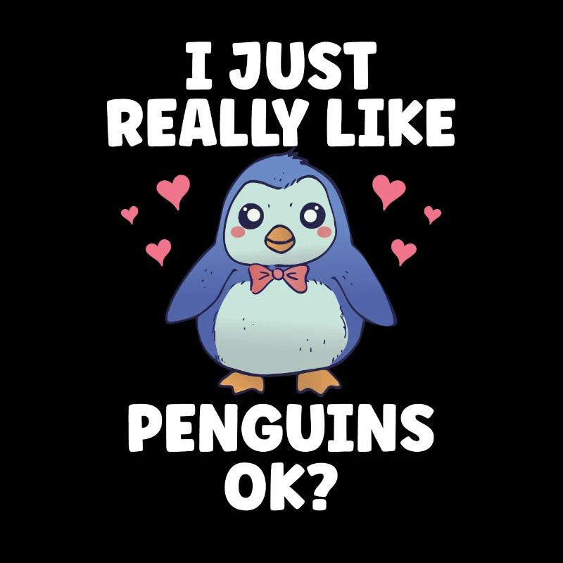 J’aime juste les pingouins très animal pingouin mignon