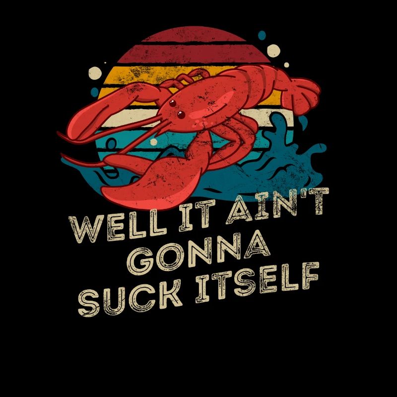 Il ne va pas se sucer Retro Crawfish Bil