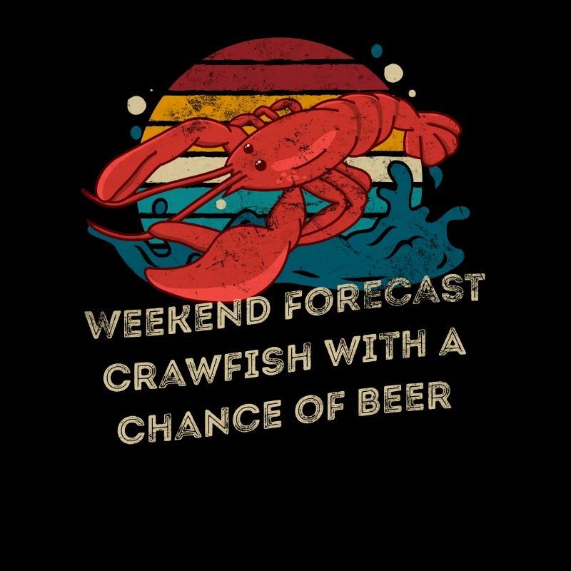Prévisions de week-end Écrevisses avec une chance de bière