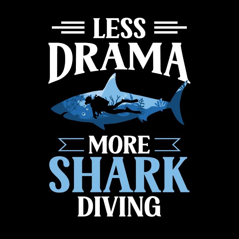 Moins de drame Plus de plongée avec les requins Plongée avec les requins