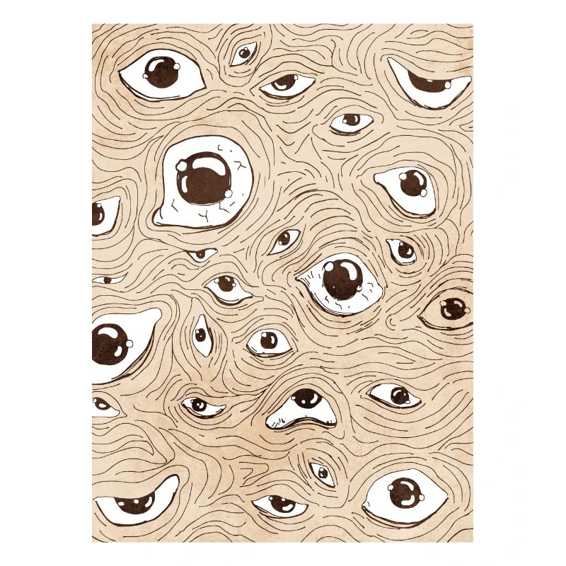 Weirdcore Aesthetic Eyes Pattern