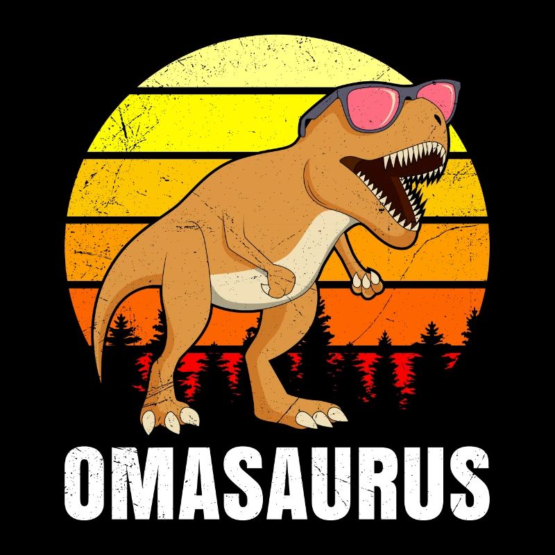 Omasaurus Muttertag Großmutter Dinosaurier