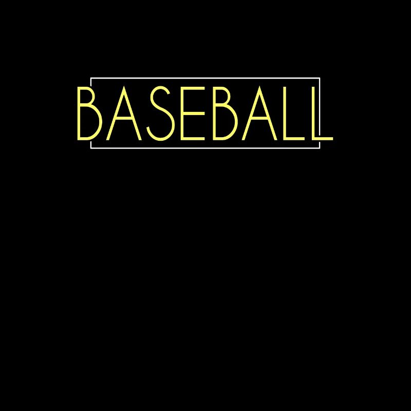 Baseball lettering