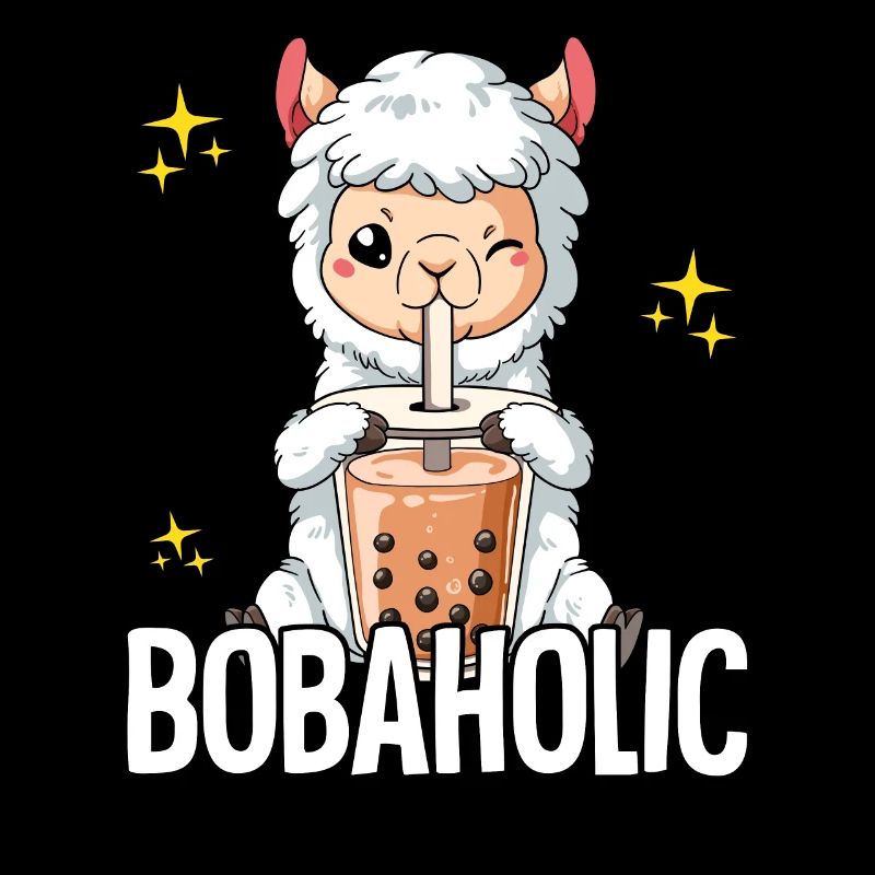 Bubble Tea Lama Boba Tea Bobaholic