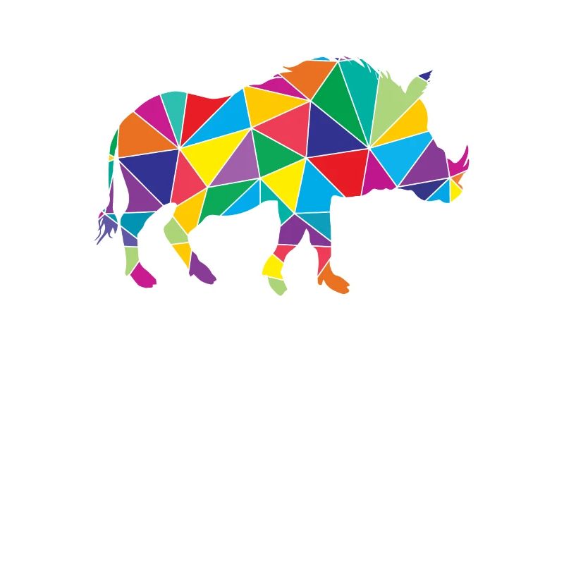 Low Poly Wild Boar Geometry Polygon Wild Boar