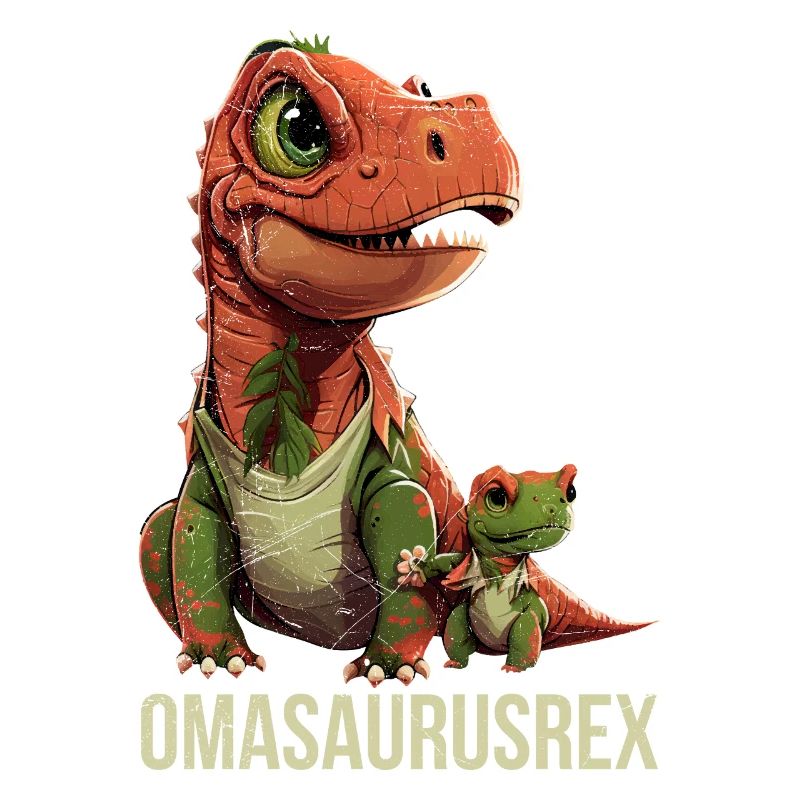 Omasaurus Muttertag Großmutter Dinosaurier