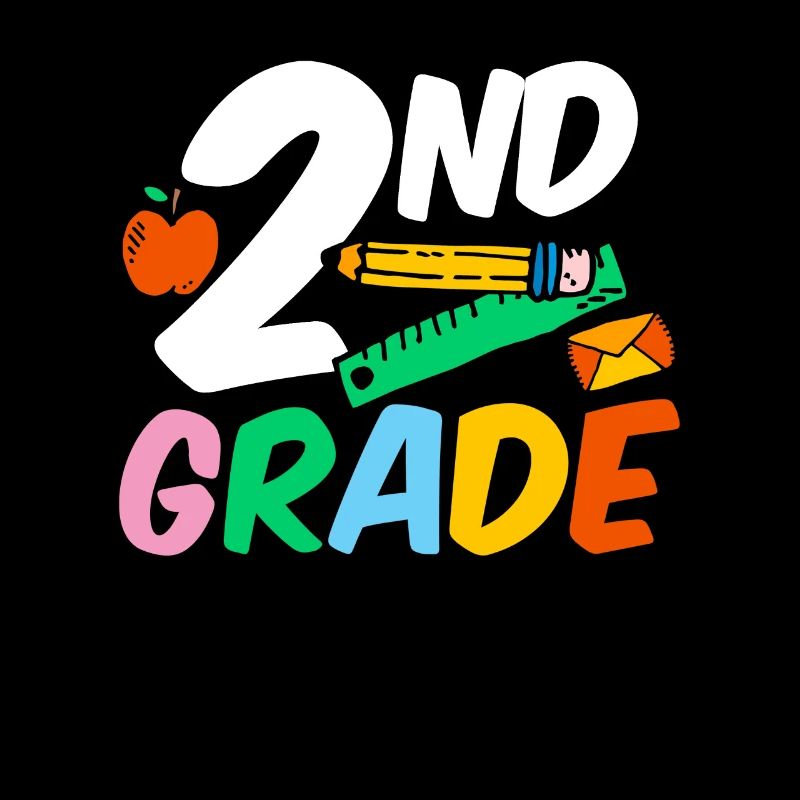 Second Grade Second Grader Teacher Student School
