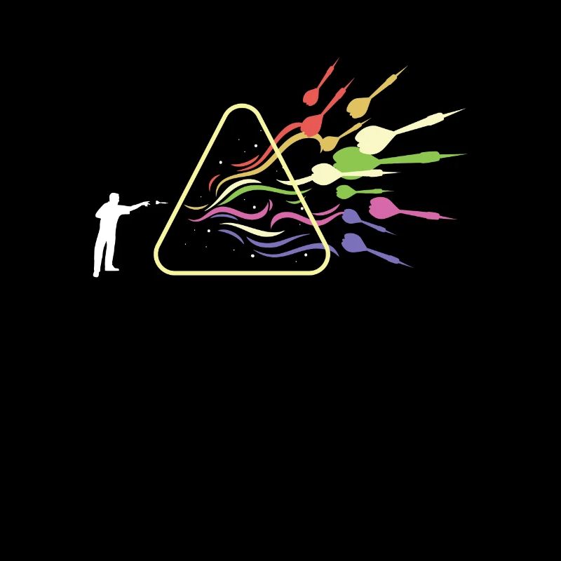 Dart Prism Rainbow Light Funny Physics