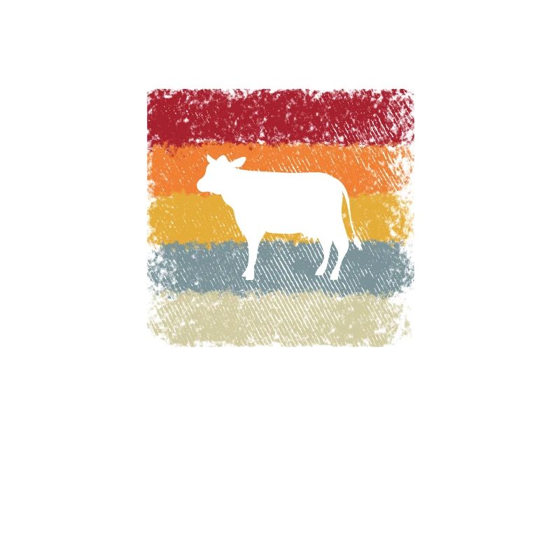 Cow Beef Retro