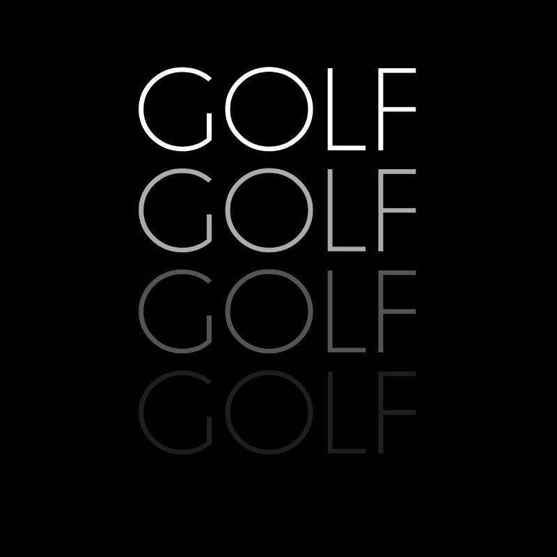 Lettrage de golf