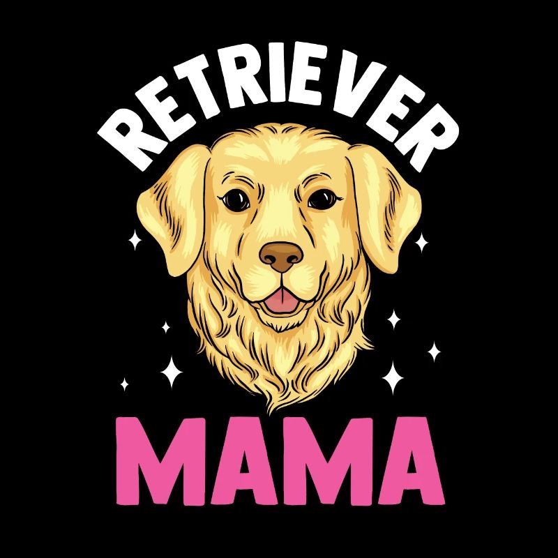 Retriever Mama Mädchen Haustier Hund Retrievers