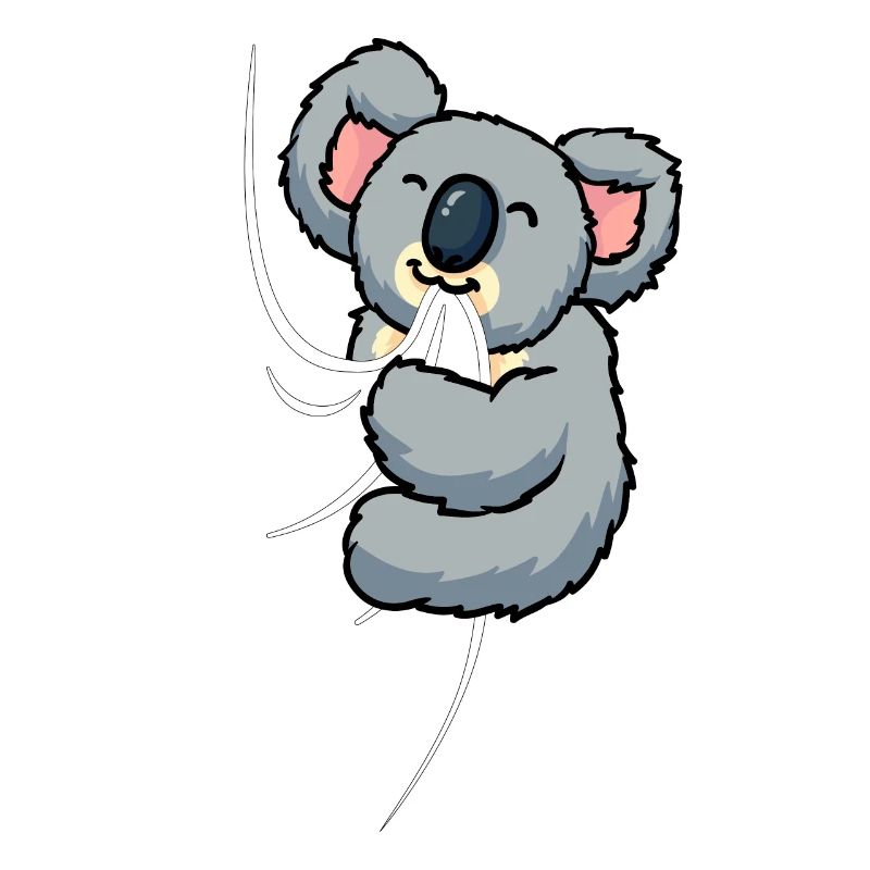 Cute Koala Cloth Biting Sucking Koala