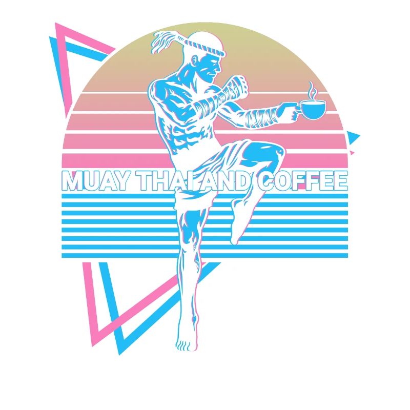 Muay Thai Kickboxing Retro