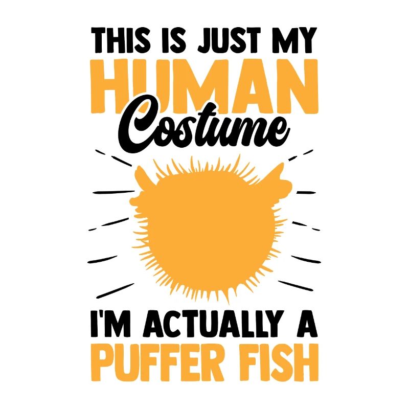 Juste un costume de poisson-globe poisson géant