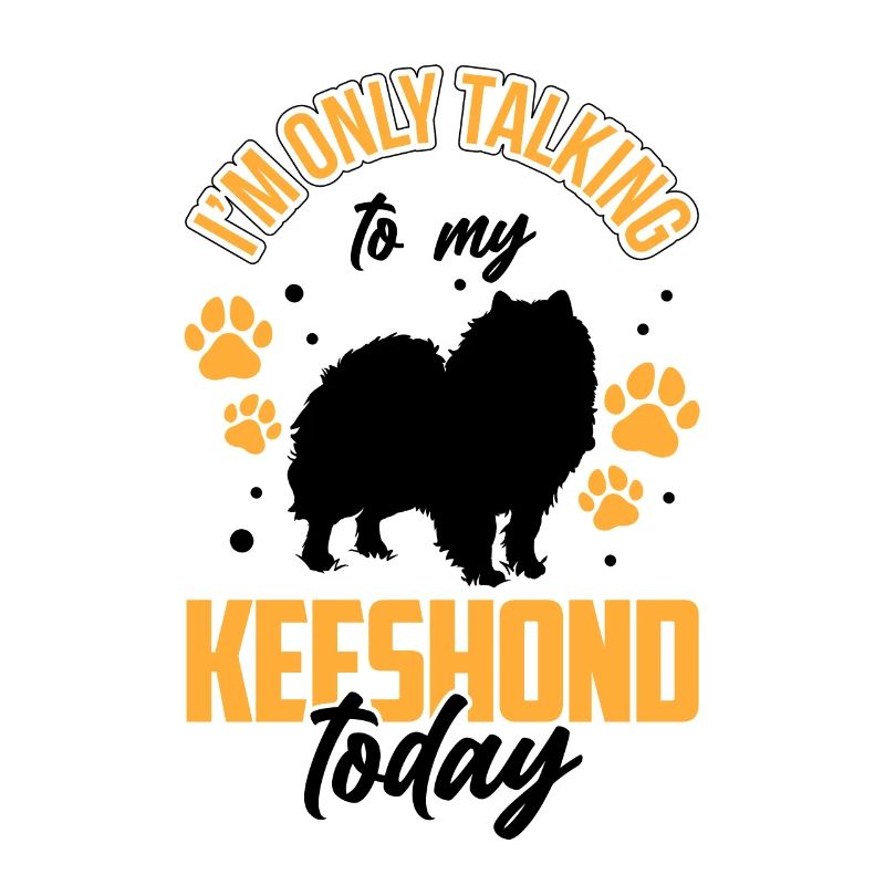 Talk only with Wolfsspitz German Keeshond