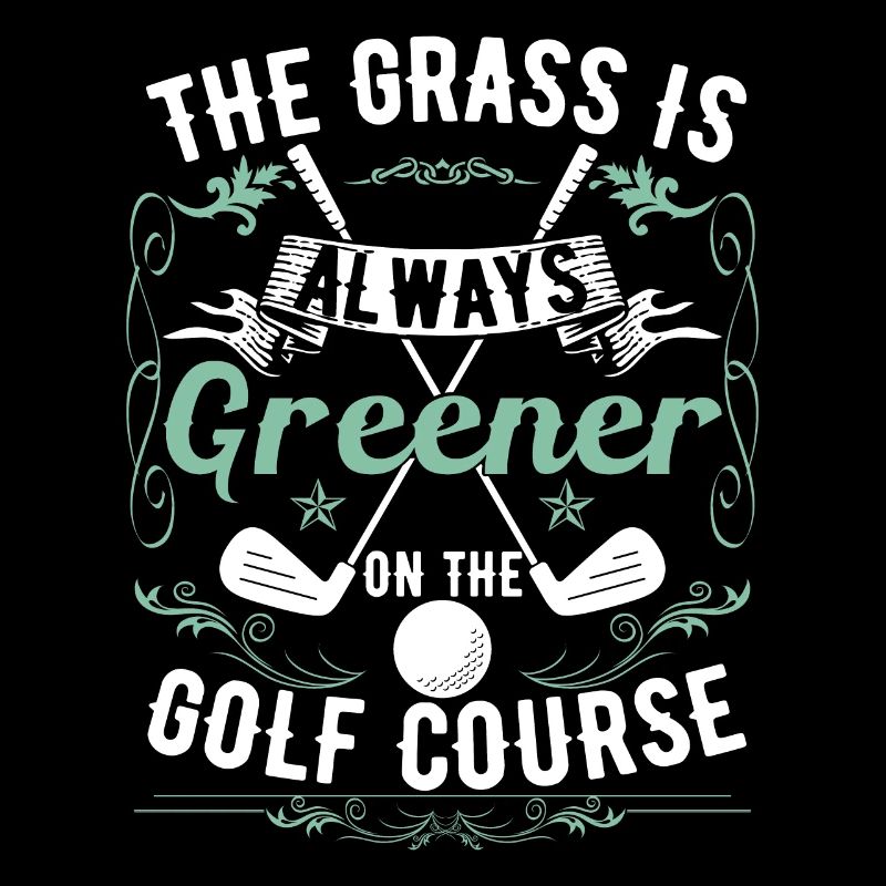 L’herbe est toujours plus verte sur le terrain de golf