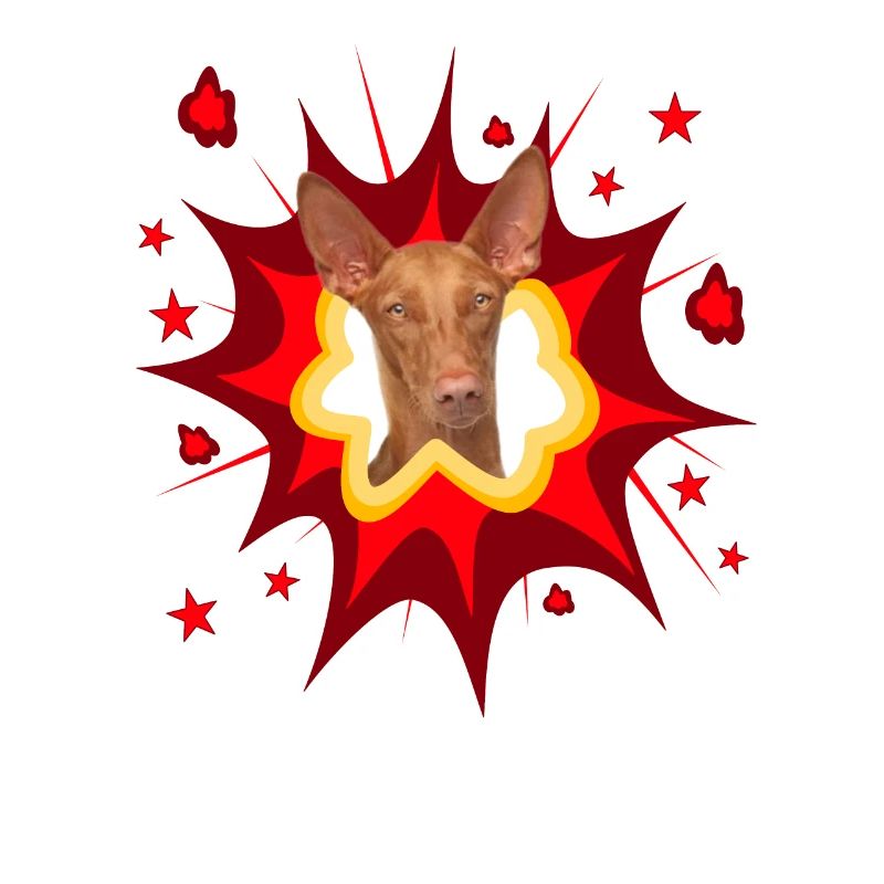 Conception de chien comique - Pow - Pharaoh Dog