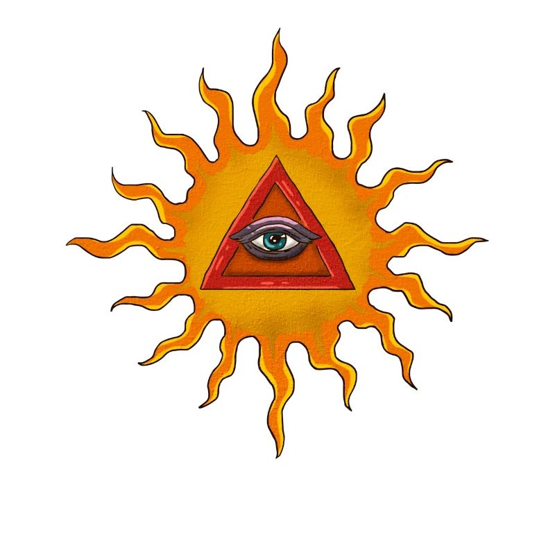 Witchy Aesthetically All-Seeing Eye Celestial Bohèm