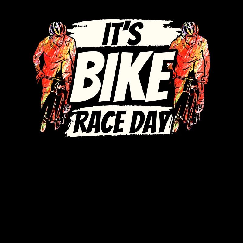 C’est le jour de la course cycliste vélo course cycliste