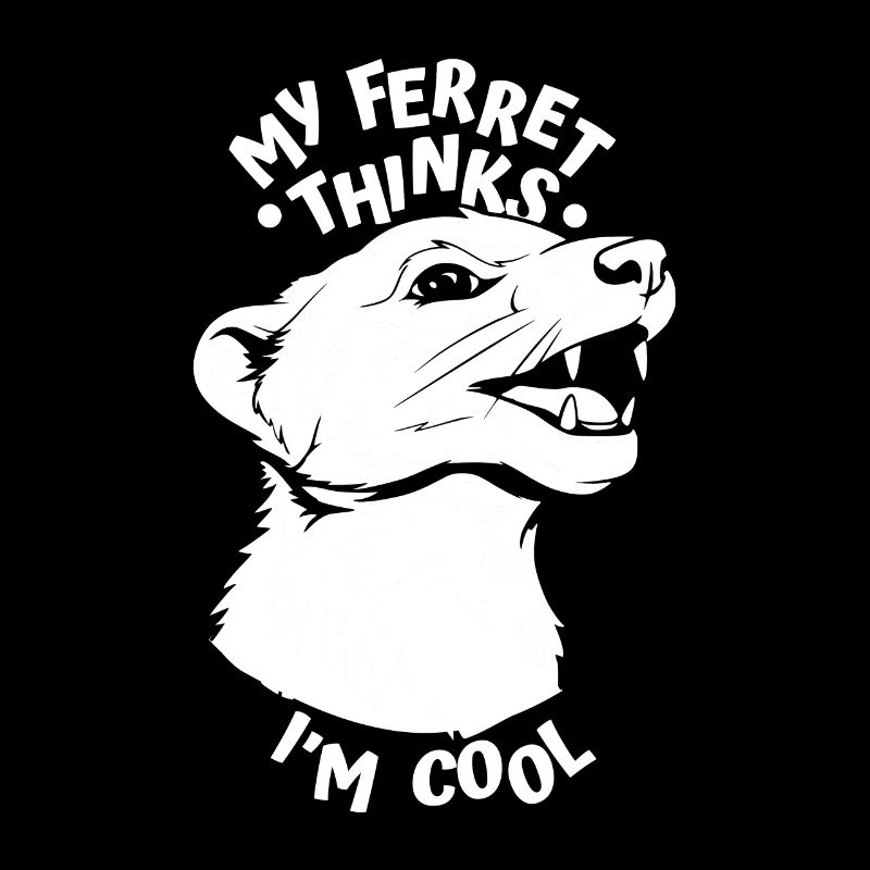 Frettchen Iltis Cool