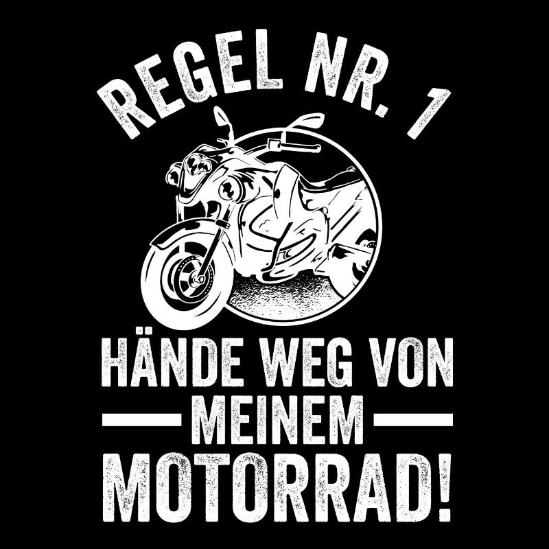 Biker Motorradfahrer Motorrad