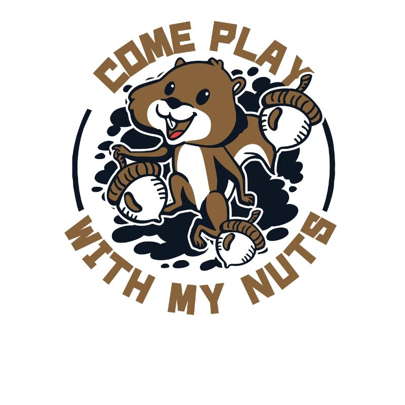 Come Play With My Nuts Grauhörnchen Squirrel