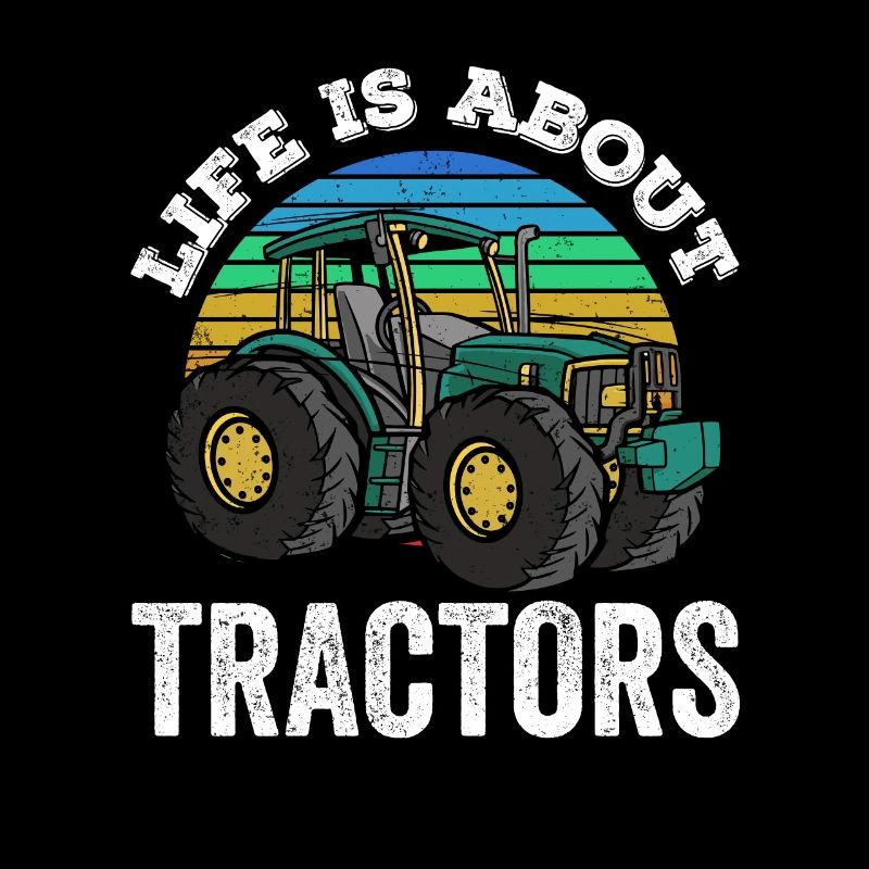 La vie est faite de tracteurs, de ferme, d’agriculteurs