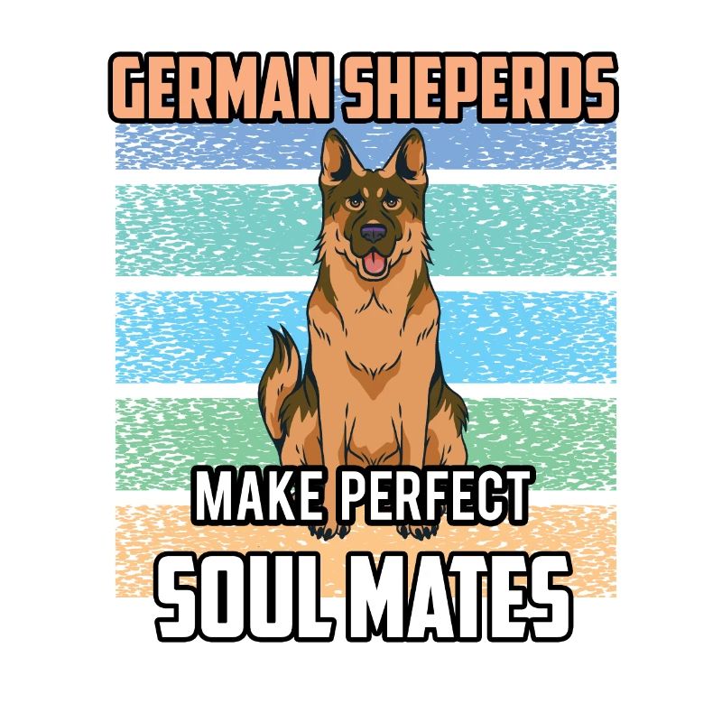 Deutsche Schäferhunde Perfekte Seelenverwandte Süß