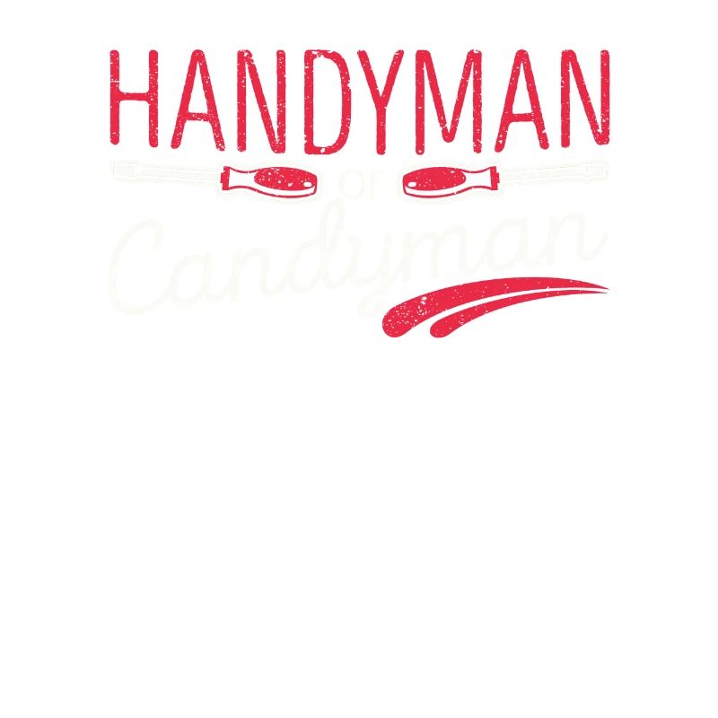 Handyman oder Candyman Lustiger Mechaniker