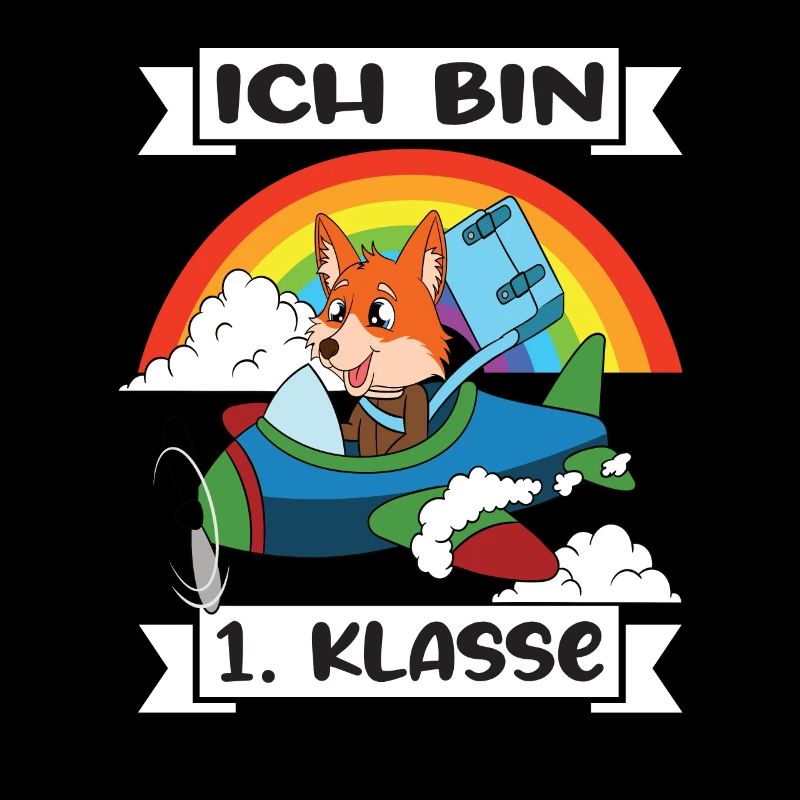Ich Bin 1 Klasse Einschulung Schulanfang