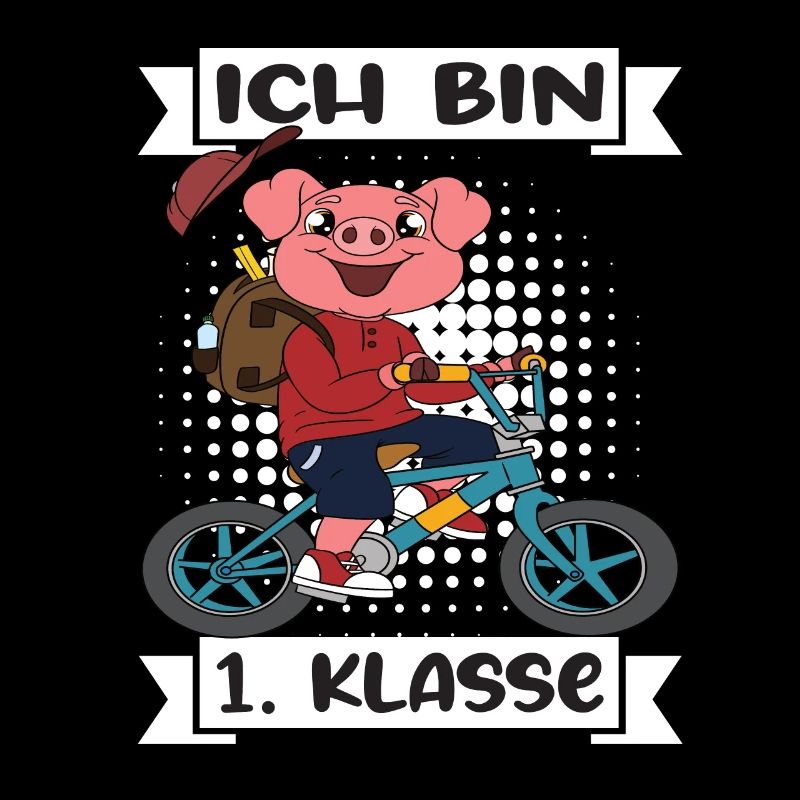 Ich Bin 1 Klasse Einschulung Schulanfang