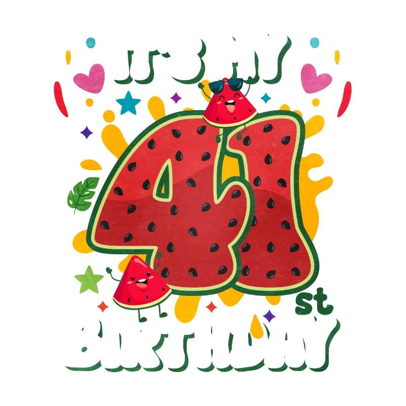 41e anniversaire Pastèque