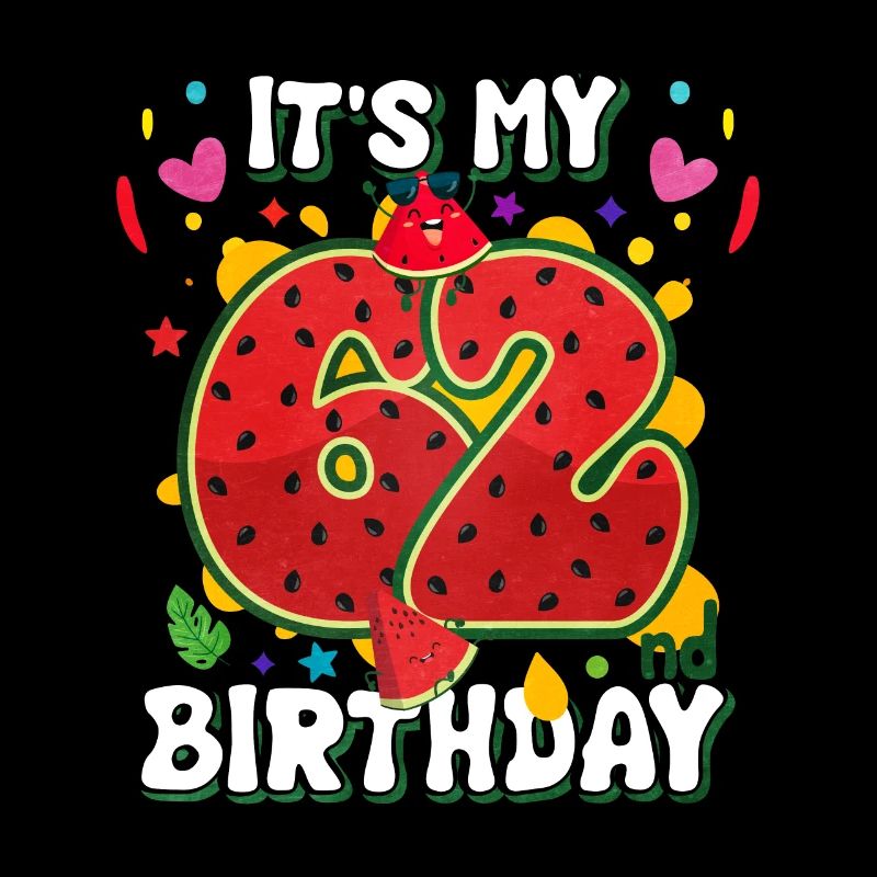 62e anniversaire Pastèque