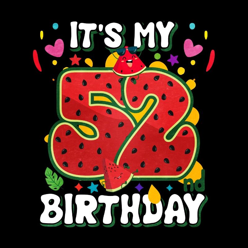 52e anniversaire Pastèque