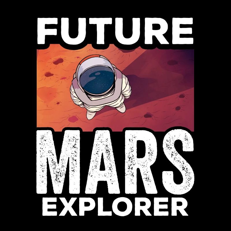 Future Mars Explorer Planet Astronaut