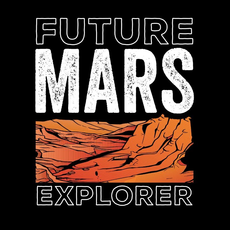 Future Mars Explorer Astronaut Planet