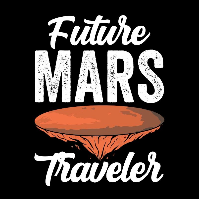 Futur astronaute de Mars Traveler Planet
