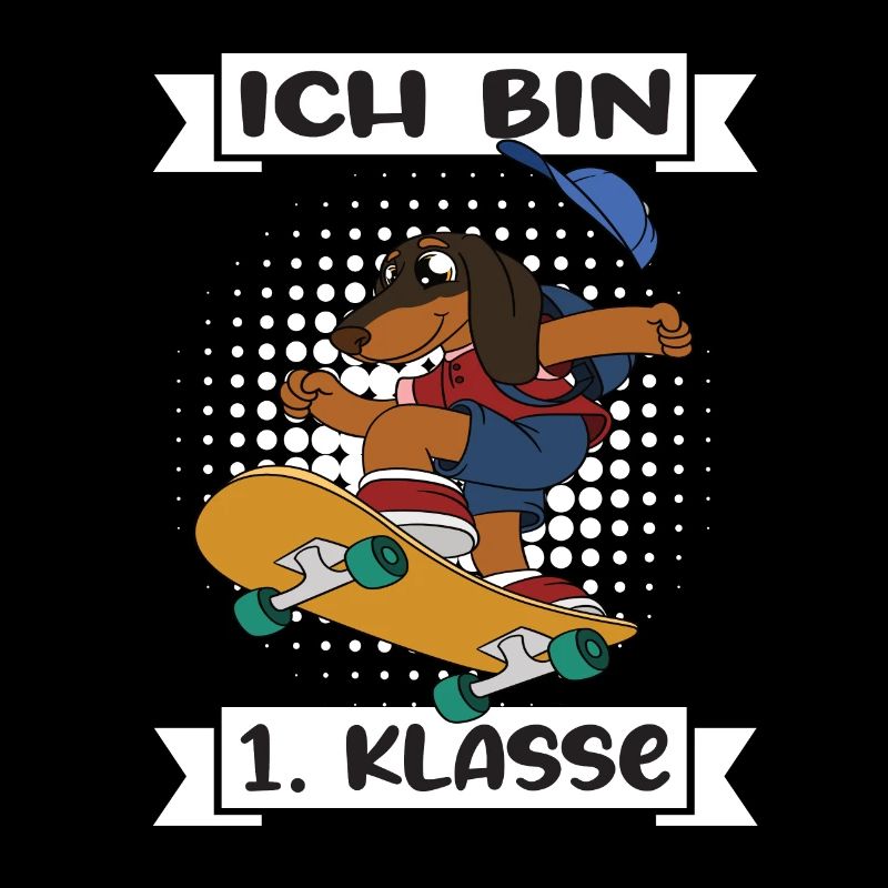 Ich Bin 1 Klasse Einschulung Schulanfang