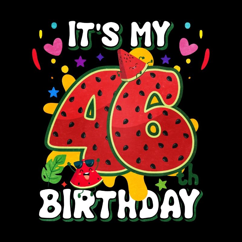 46e anniversaire Pastèque