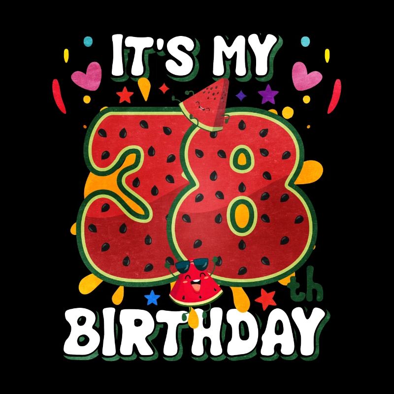 38e anniversaire Pastèque