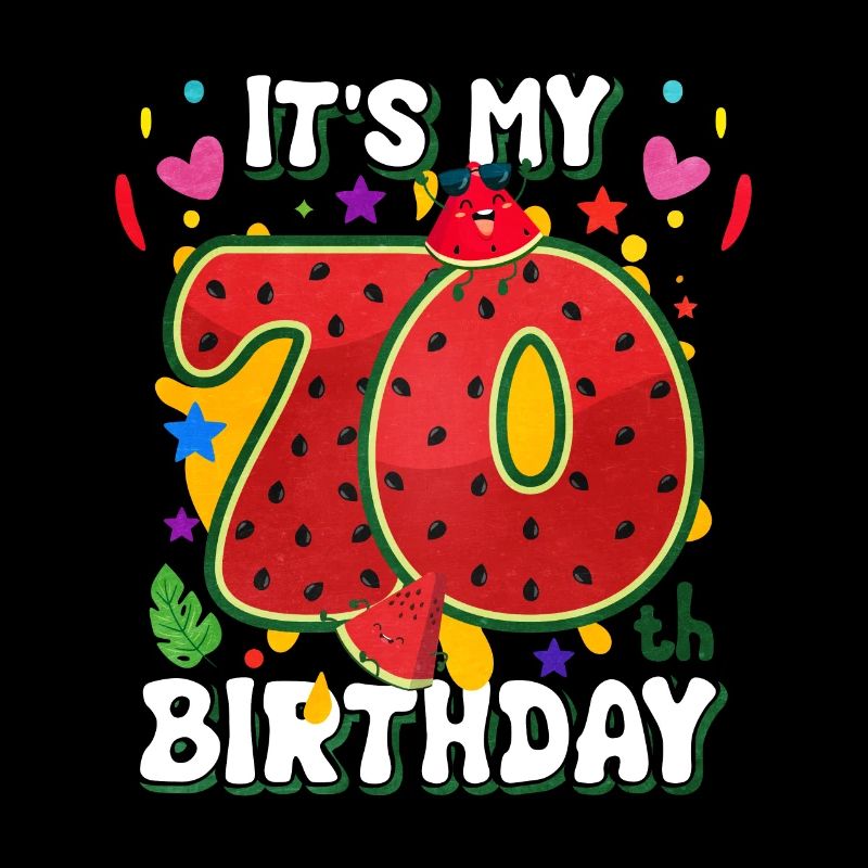 70e anniversaire de la pastèque